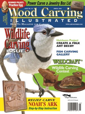 cover image of Woodcarving Illustrated Issue 26 Spring 2004